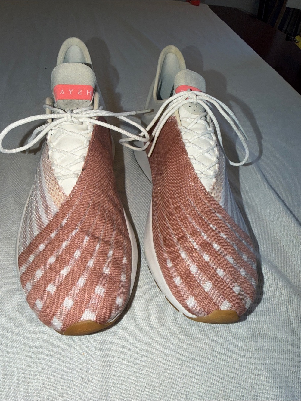 SAYSH ONE Allyson Felix Shoes Athletic Sneakers Heather Rose SZ 9.5